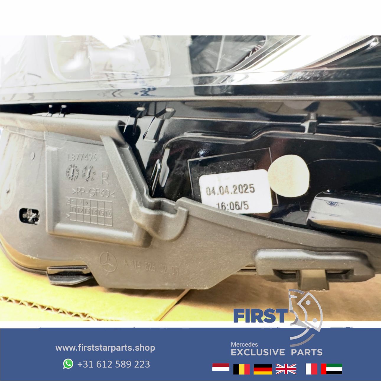 W174 CLA LED HIGH PERFORMANCE KOPLAMP SET LINKS + RECHTS A1749062502 A1749062602 Mercedes 2025-2029 originalINEEL MB A 174 906 25 02 / A 174 906 26 02 LINKER + RECHTER LAMP SCHEINWERFER HEADLIGHT SET headlight left and right usado en Menorca foto 10