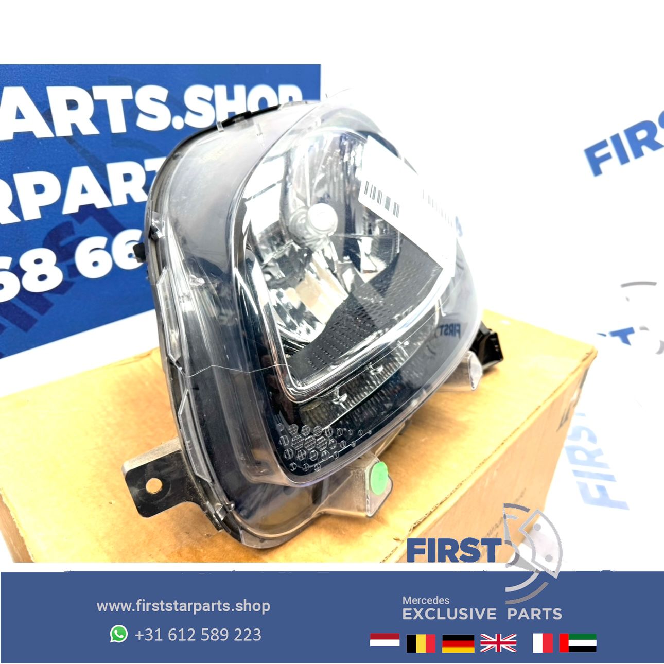 SMART KOPLAMPEN SET LINKS + RECHTS A4538200739 A4538200839 Smart ForTwo 2014- HEADLIGHT SCHEINWERFER SET A 453 820 07 39 / A 453 820 08 39 originalINAL EQ headlight left and right usado en Menorca foto 12