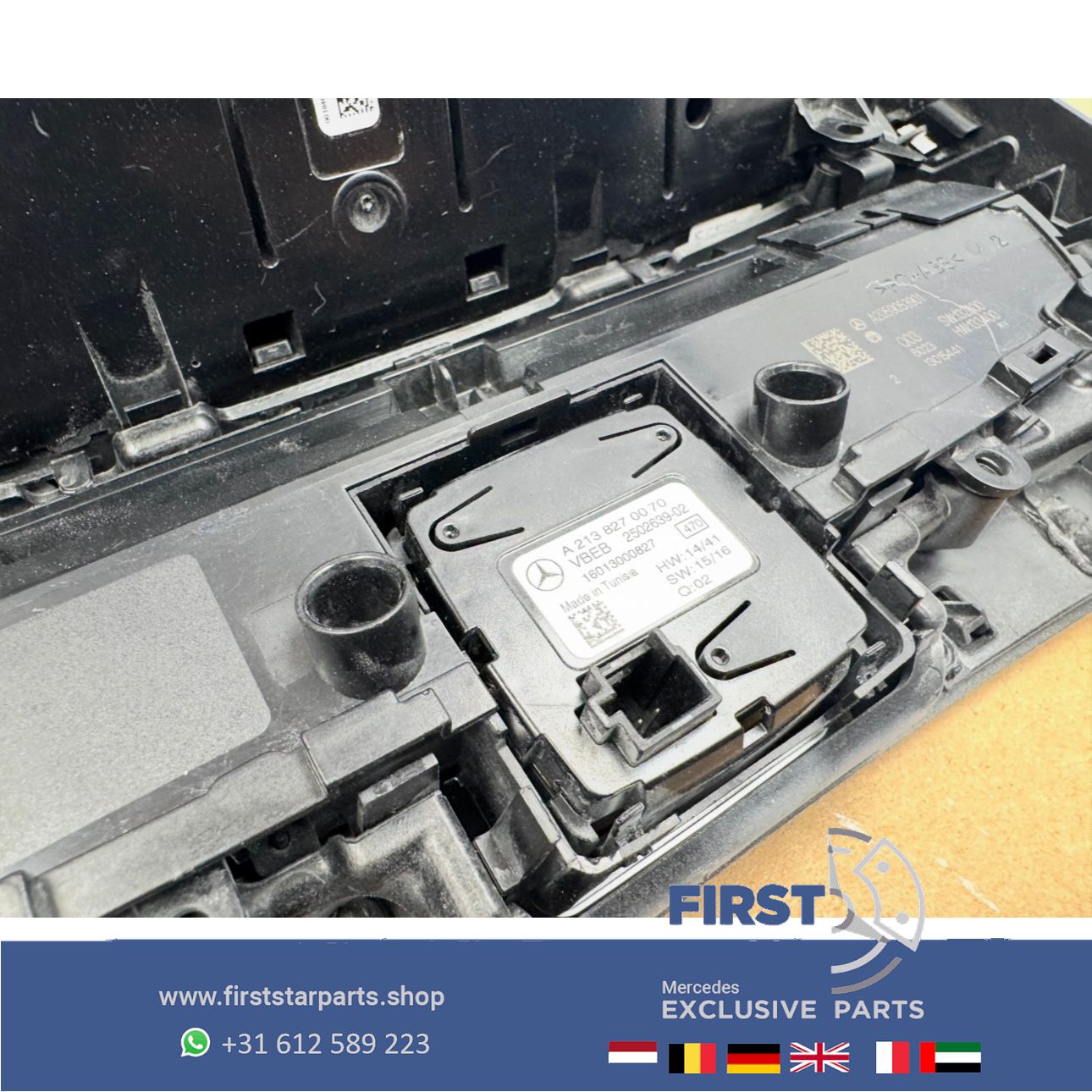 W205 W253 C63 GLC63 AMG CARBON MIDDENCONSOLE C63s GLC63s originalineel MB A2056803801 63 Mercedes C Clase A205 C205 W205 S205 X253 C253 2014-2018 A 205 680 38 01 centre console usado en Menorca foto 11