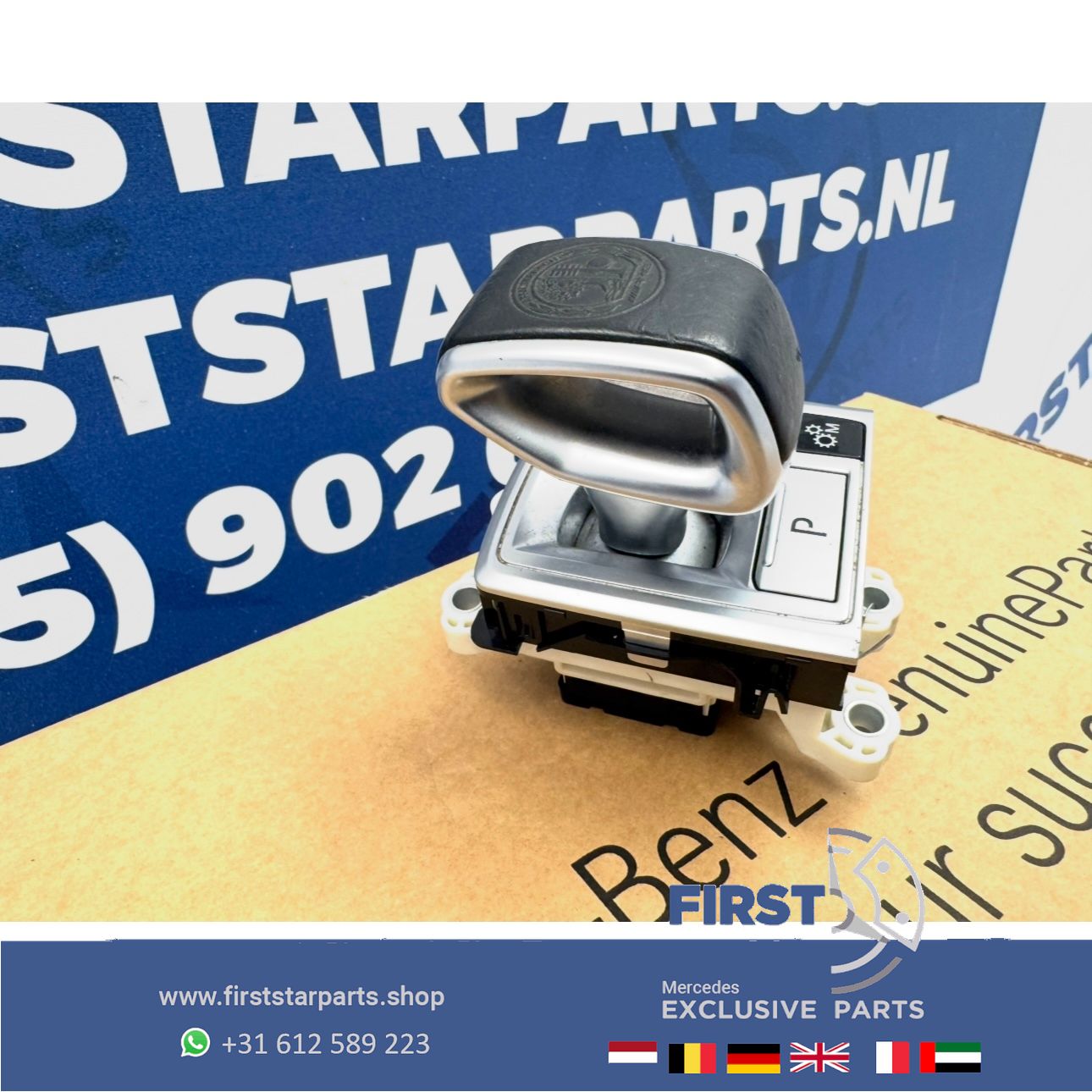 W176 A45 C117 CLA45 W156 GLA45 PERFORMANCE SCHAKELPOOK originalineel Mercedes A CLA GLA Clase 2012-2018 Affalterbach logo gear shift knob shift knob usado en Menorca foto 3