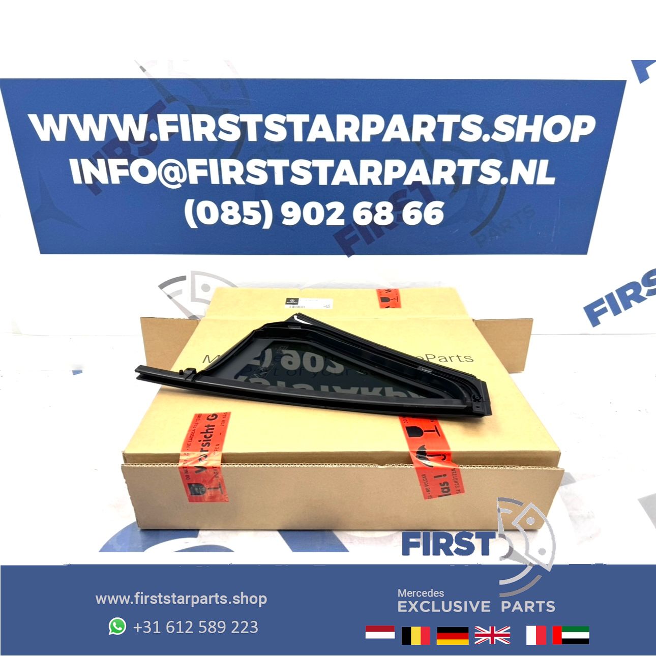 W254 ruit X254 GLC achter raampje originalineel ZIJRUIT Mercedes 2021-2026 ACHTER RUIT LINKS rear window usado en Menorca foto 4