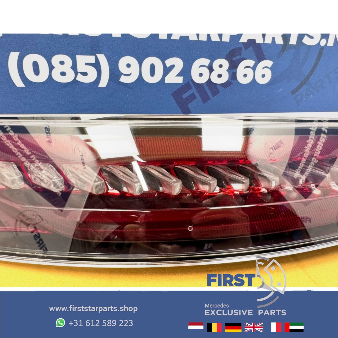 W190 C190 R190 GT GTR FACELIFT LED ACHTERLICHT LINKS of RECHTS Mercedes originalINEEL A 190 906 15 01 / A 190 906 16 01 tail light single usado en Menorca foto 5