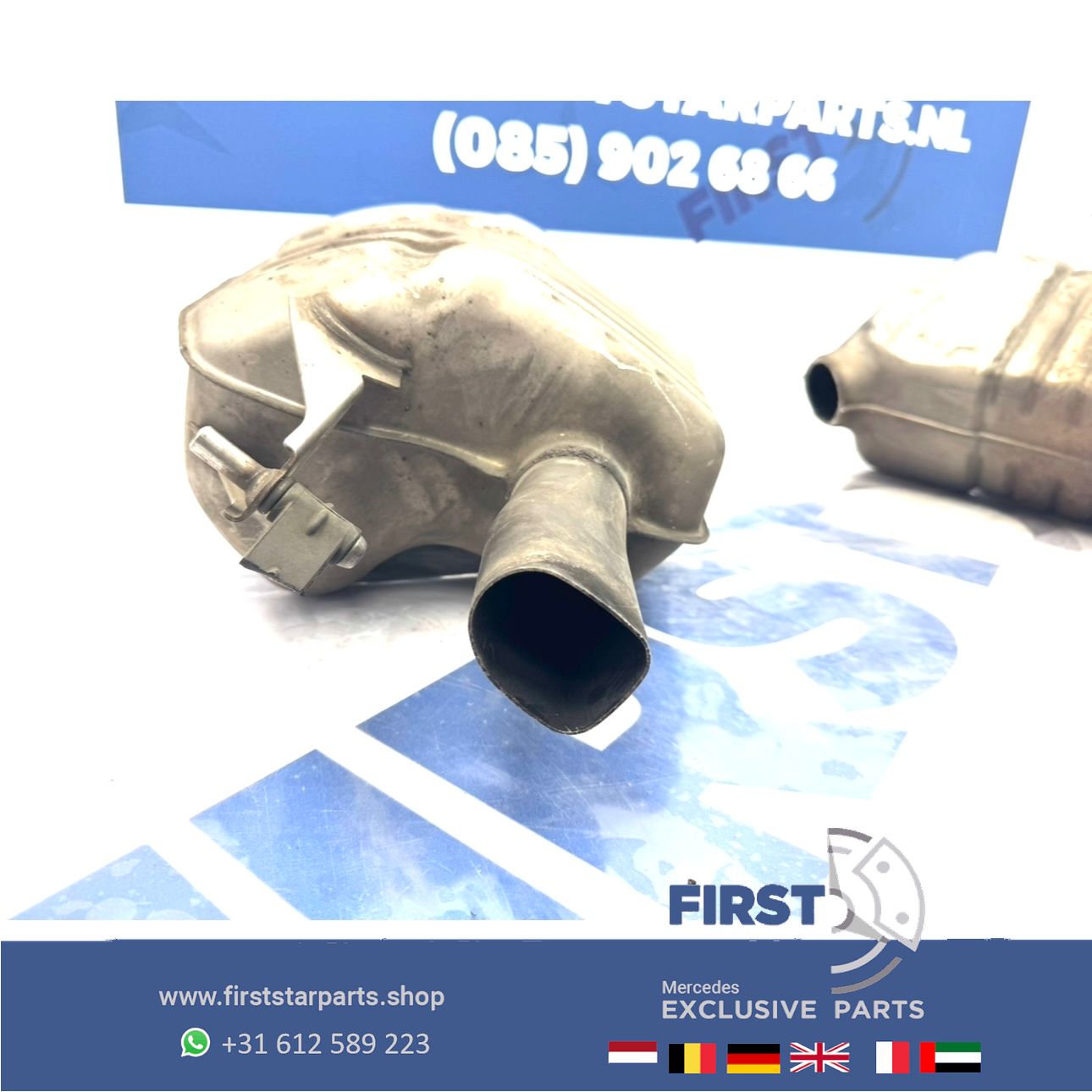 C43 GLC43 AMG W205 W253 escape DEMPER Mercedes C GLC Clase C400 GLC400 einddemper LINKS of RECHTS A2054911901 A2054912001 muffler end muffler usado en Menorca foto 4