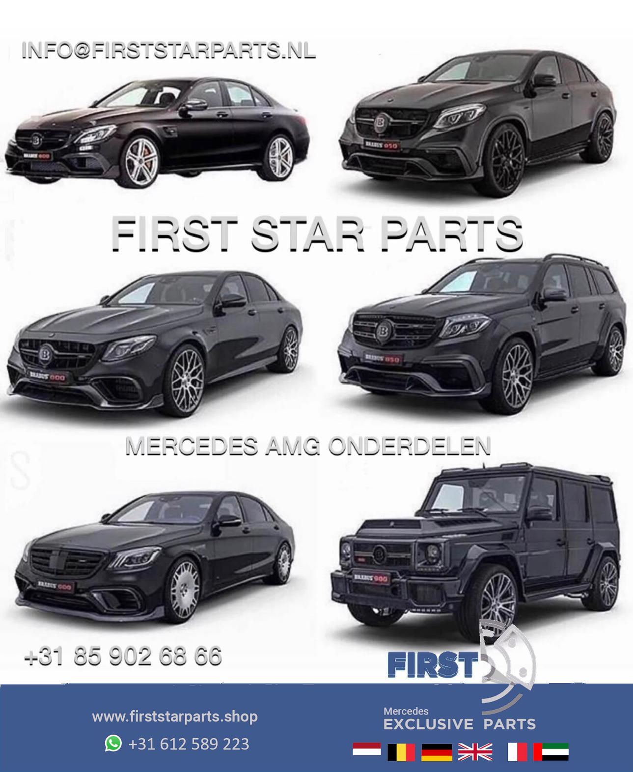 C43 GLC43 AMG W205 W253 escape DEMPER Mercedes C GLC Clase C400 GLC400 einddemper LINKS of RECHTS A2054911901 A2054912001 muffler end muffler usado en Menorca foto 9