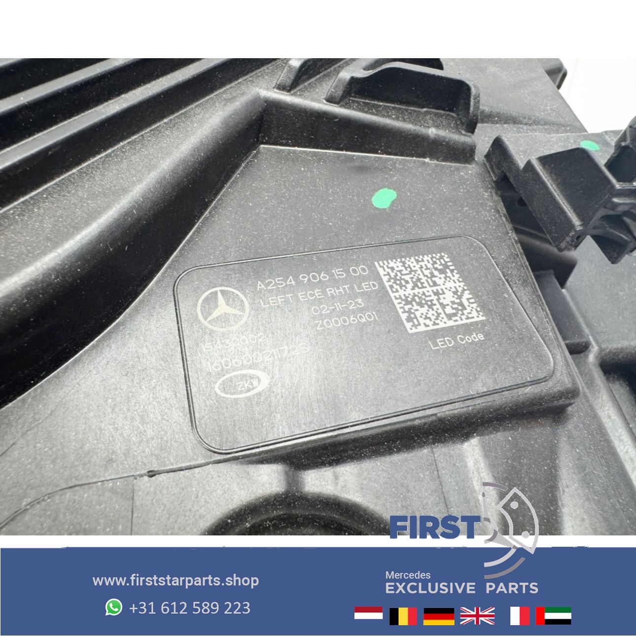 W254 GLC LED KOPLAMPEN SET High Performance X254 C254 LINKS + RECHTS 2021-2026 originalINEEL A2549061500 + A2549061600 SCHEINWERFER HEADLIGHT KOPLAMP SET GLC43 GLC63 GLC63s AMG headlight left and right usado en Menorca foto 12