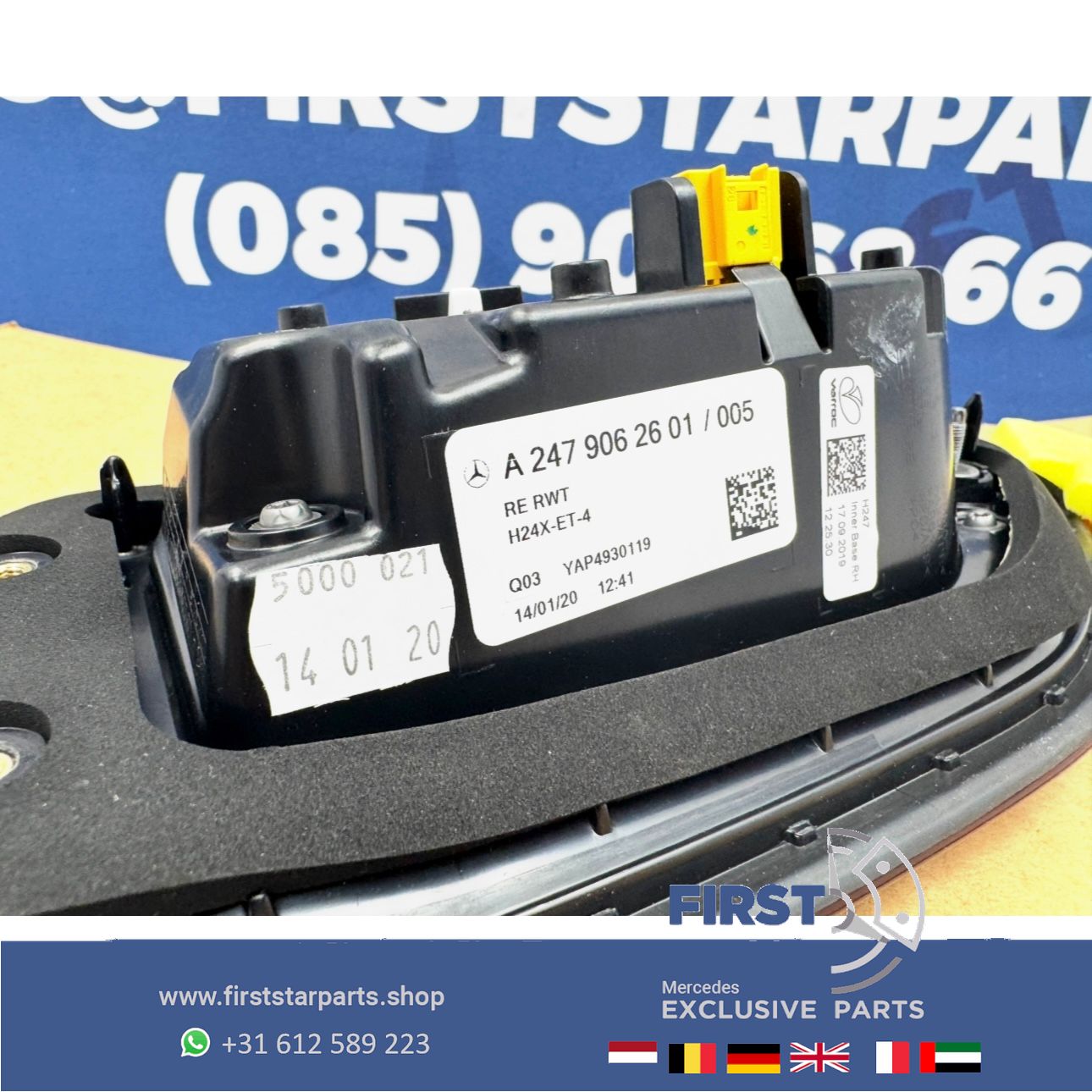 A2479062601 H247 GLA LED ACHTERLICHT RECHTS Mercedes GLA Clase 2019-2025 RECHTSBINNEN W247 H247 A 247 906 26 01 RECHTER LAMP tail light single usado en Menorca foto 6