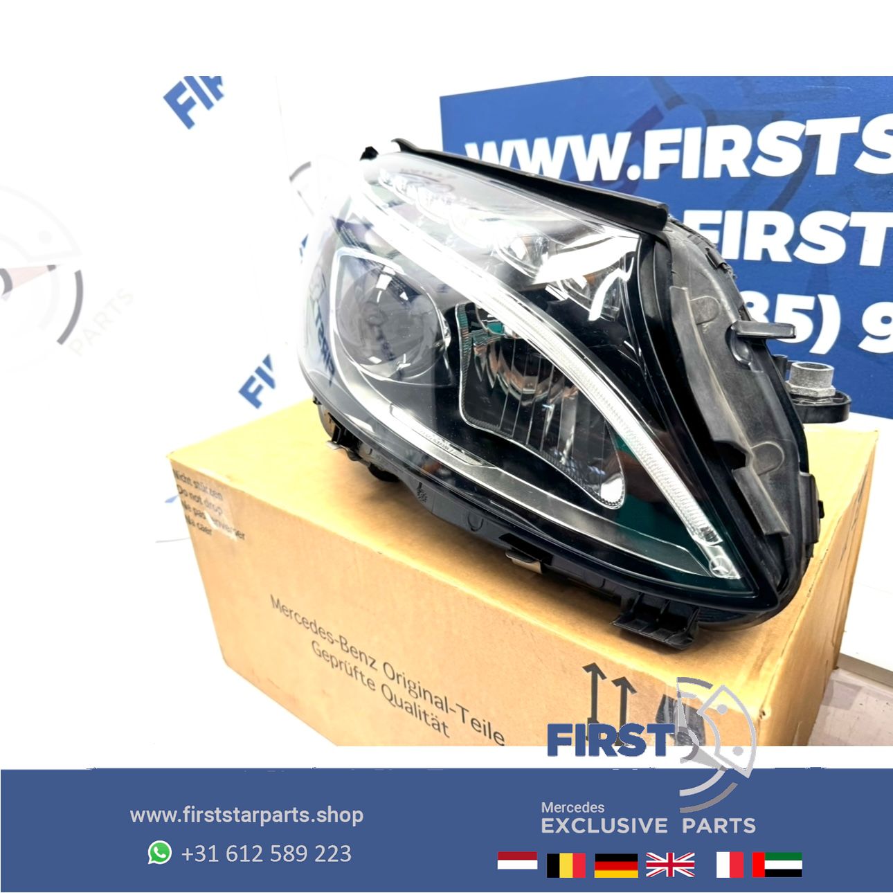 W205 LED HIGH PERFORMANCE Koplamp SET Mercedes C Clase originalINEEL 2014-2019 headlight left and right usado en Menorca foto 6