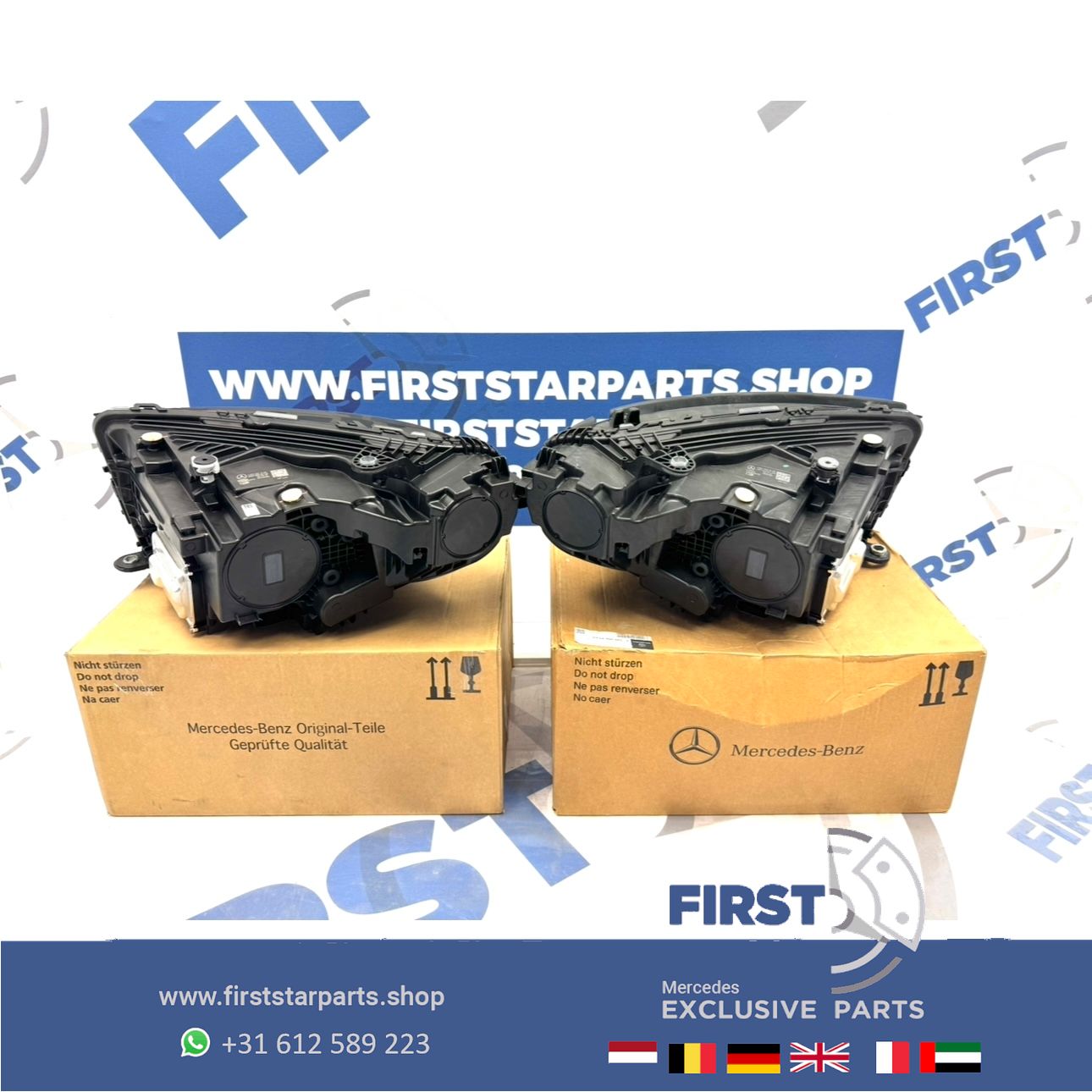 W254 GLC LED KOPLAMPEN SET High Performance X254 C254 LINKS + RECHTS 2021-2026 originalINEEL A2549061500 + A2549061600 SCHEINWERFER HEADLIGHT KOPLAMP SET GLC43 GLC63 GLC63s AMG headlight left and right usado en Menorca foto 16