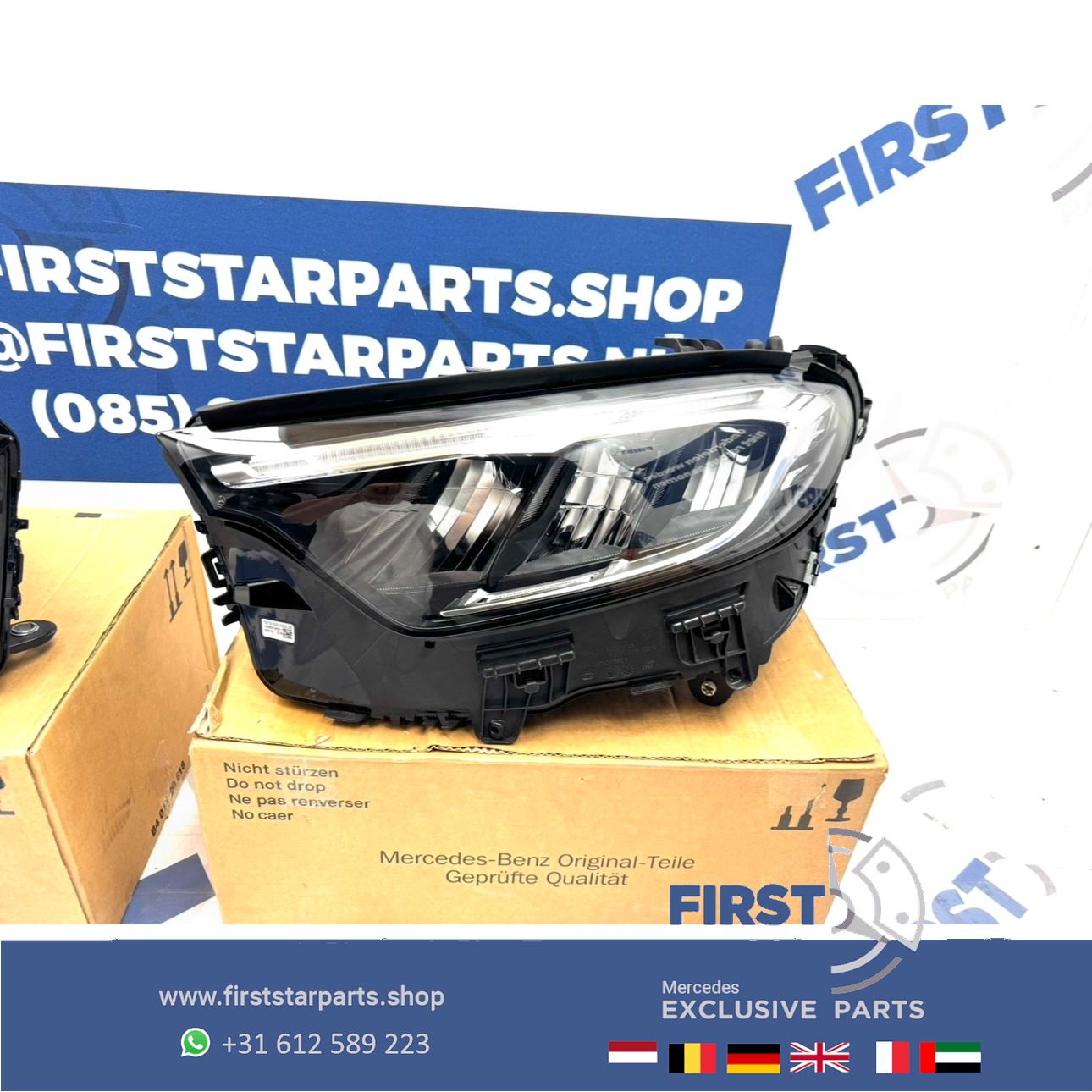 W254 GLC LED KOPLAMPEN SET High Performance X254 C254 LINKS + RECHTS 2021-2026 originalINEEL A2549061500 + A2549061600 SCHEINWERFER HEADLIGHT KOPLAMP SET GLC43 GLC63 GLC63s AMG headlight left and right usado en Menorca foto 5