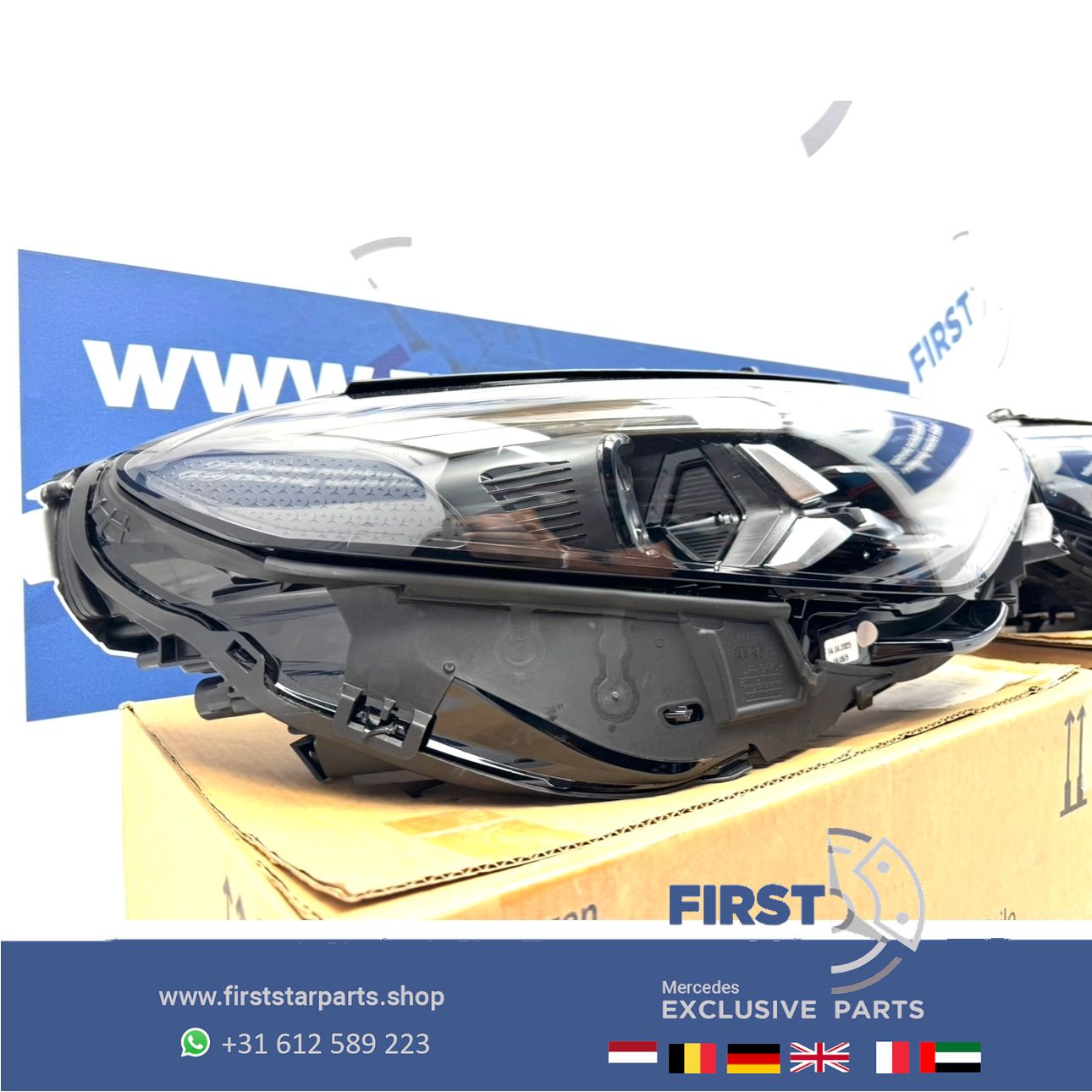 W174 CLA LED HIGH PERFORMANCE KOPLAMP SET LINKS + RECHTS A1749062502 A1749062602 Mercedes 2025-2029 originalINEEL MB A 174 906 25 02 / A 174 906 26 02 LINKER + RECHTER LAMP SCHEINWERFER HEADLIGHT SET headlight left and right usado en Menorca foto 7