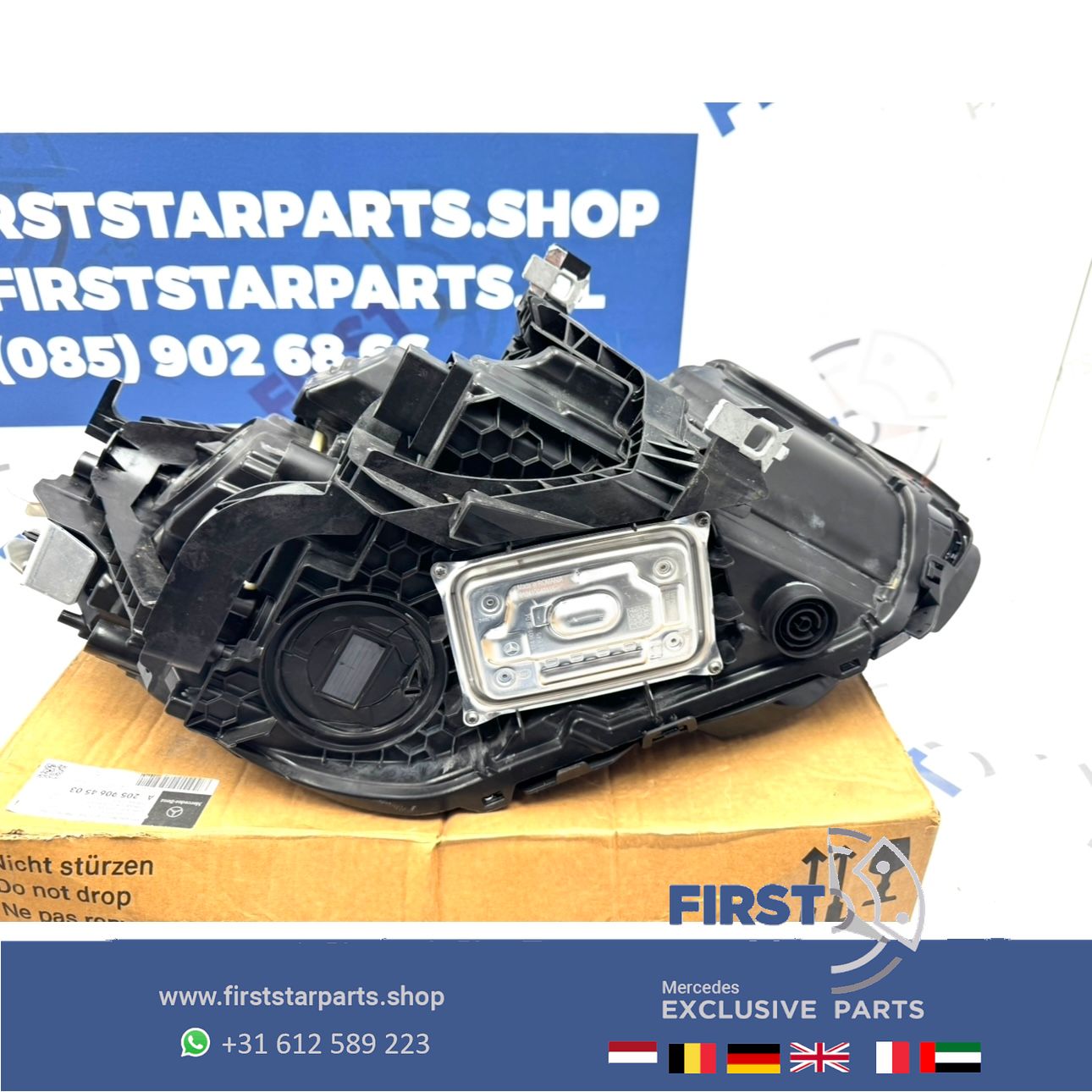 W174 CLA LED HIGH PERFORMANCE KOPLAMP SET LINKS + RECHTS A1749062502 A1749062602 Mercedes 2025-2029 originalINEEL MB A 174 906 25 02 / A 174 906 26 02 LINKER + RECHTER LAMP SCHEINWERFER HEADLIGHT SET headlight left and right usado en Menorca foto 15