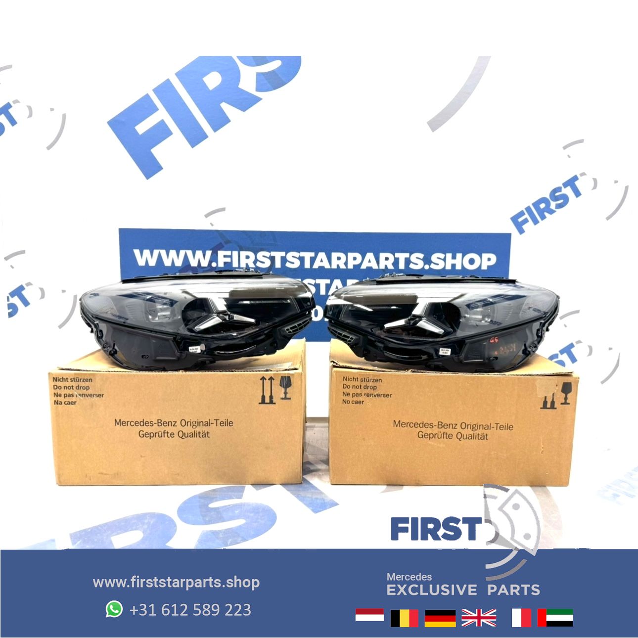 W174 CLA LED HIGH PERFORMANCE KOPLAMP SET LINKS + RECHTS A1749062502 A1749062602 Mercedes 2025-2029 originalINEEL MB A 174 906 25 02 / A 174 906 26 02 LINKER + RECHTER LAMP SCHEINWERFER HEADLIGHT SET headlight left and right usado en Menorca foto 18