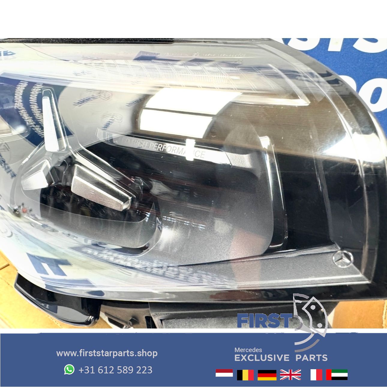 W174 CLA LED HIGH PERFORMANCE KOPLAMP SET LINKS + RECHTS A1749062502 A1749062602 Mercedes 2025-2029 originalINEEL MB A 174 906 25 02 / A 174 906 26 02 LINKER + RECHTER LAMP SCHEINWERFER HEADLIGHT SET headlight left and right usado en Menorca foto 8
