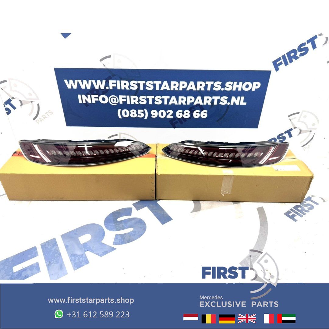 W190 C190 R190 GT GTR FACELIFT LED ACHTERLICHT LINKS of RECHTS Mercedes originalINEEL A 190 906 15 01 / A 190 906 16 01 tail light single usado en Menorca foto 12