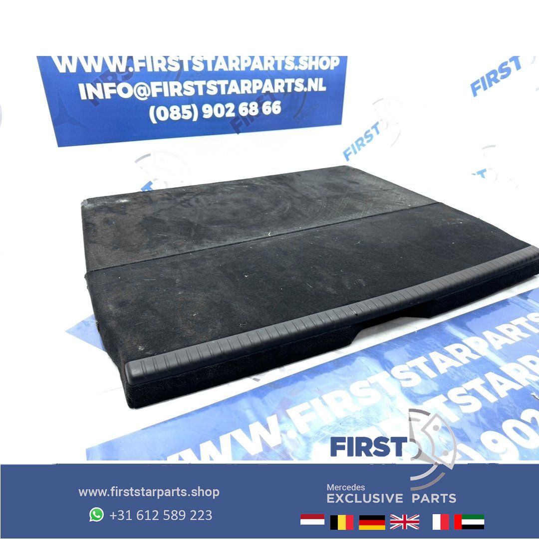 W253 Kofferbakmat A2536807306 Mercedes GLC Clase 2016-2021 X253 zwarte kofferbak bekleding laadruimte bodem deksel C253 A2536802204 GLC43 GLC63 GLC63s car mats trunk mat usado en Menorca foto 3