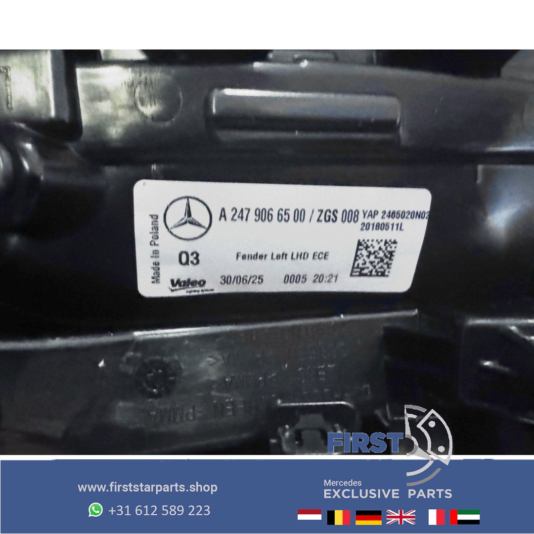 W247 B Clase VOL LED ACHTERLICHT LINKS A2479066500 Mercedes B Clase 2029-2025 originalINEEL HECKLAMPE tail light single usado en Menorca foto 6