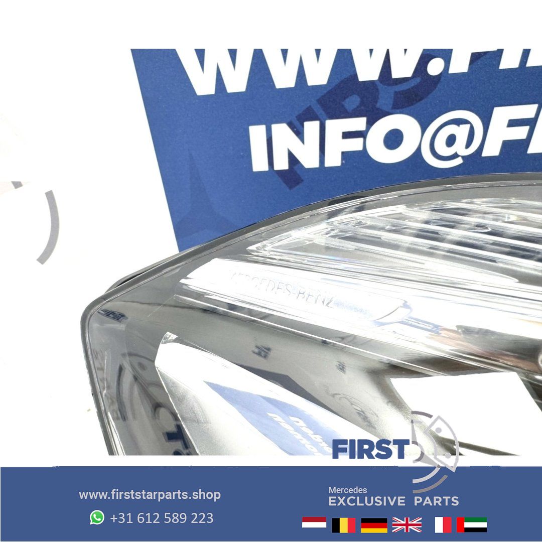 W176 A Clase FACELIFT LED High Performance koplamp links rechts originalINEEL Mercedes A Clase 2018 A1769068900 + A1769069000 headlight left and right usado en Menorca foto 8