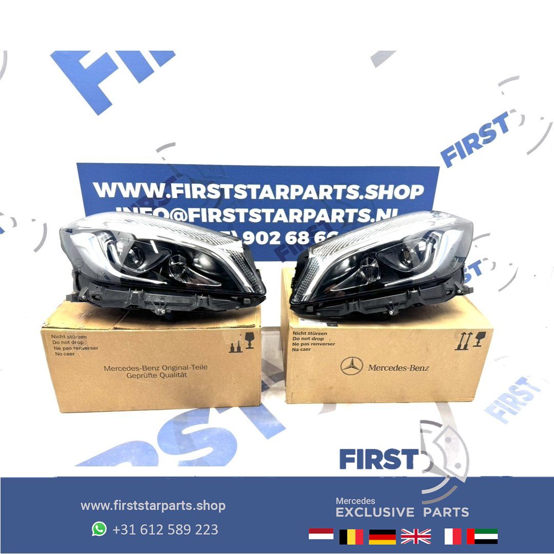 W176 A Clase FACELIFT LED High Performance koplamp links rechts originalINEEL Mercedes A Clase 2018 A1769068900 + A1769069000 headlight left and right usado en Menorca foto 20