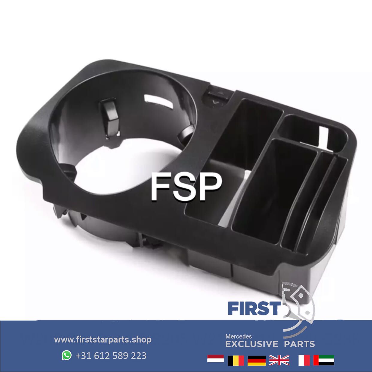 W213 S213 W238 C238 BEKERHOUDER Mercedes E Clase 2016-2021 BEKER TELEFOON HOUDER holder cup holder usado en Menorca foto 2