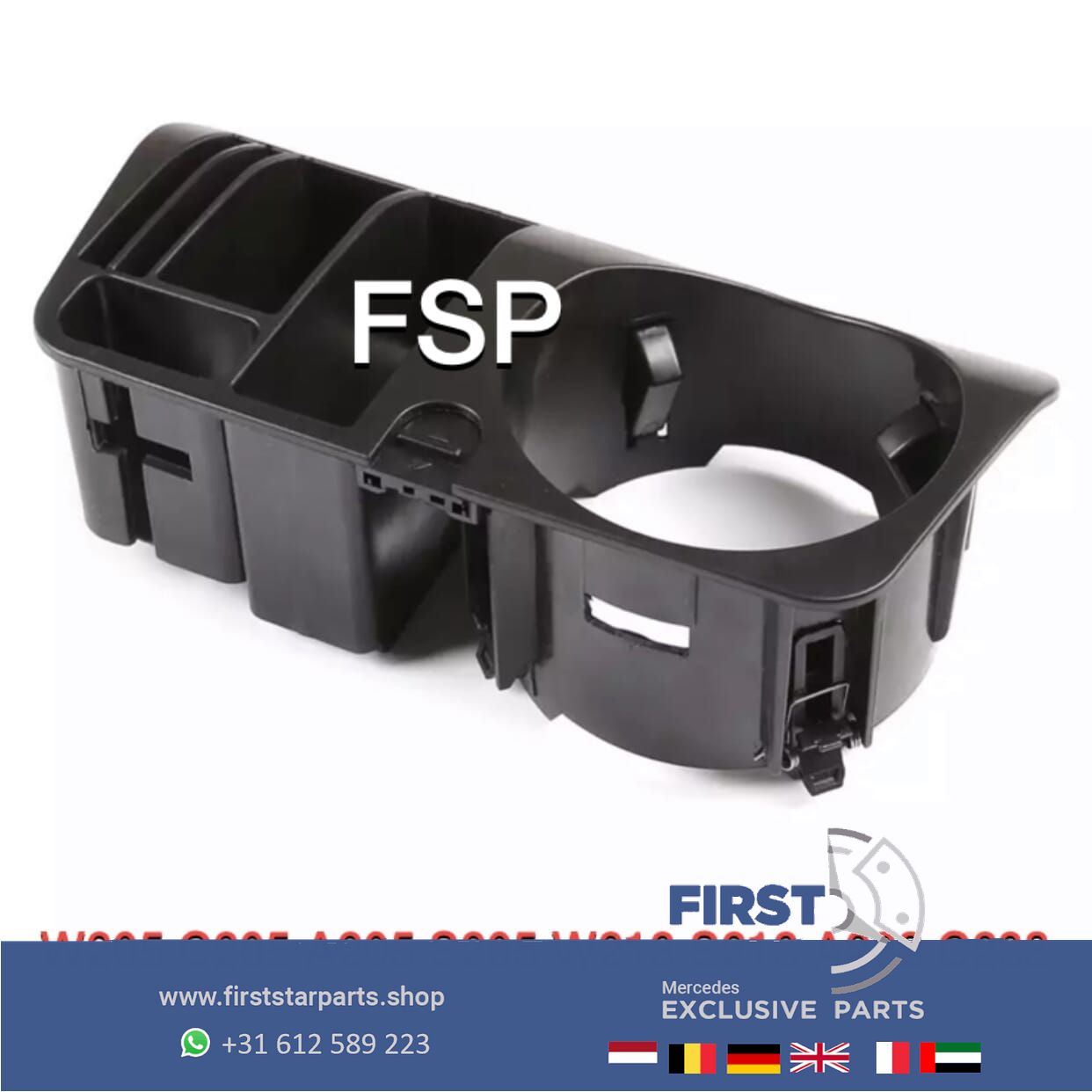 W213 S213 W238 C238 BEKERHOUDER Mercedes E Clase 2016-2021 BEKER TELEFOON HOUDER holder cup holder usado en Menorca foto 4