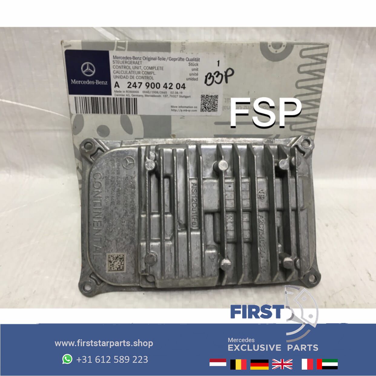 A2479004204 KOPLAMPMODULE W177 A W247 B W118 CLA W205 C W253 GLC W167 GLE W907 sprinter W463 G Clase 2018-2021 originalINEEL MERCEDES High Performance / Multibeam headlight mechanism usado en Menorca foto 4