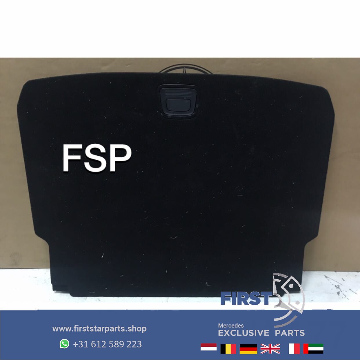 W177 Kofferbakmat Mercedes A Clase 2018-2021 kofferbak mat zwart car mats trunk mat usado en Menorca