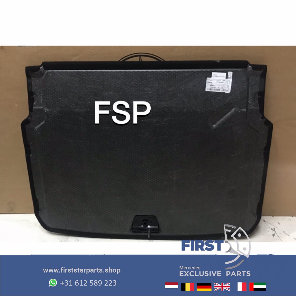 W177 KOFFERBAKMAT Mercedes A Clase 2018-2021 KOFFERBAK PLANK originalineel car mats trunk mat usado en Menorca foto 2