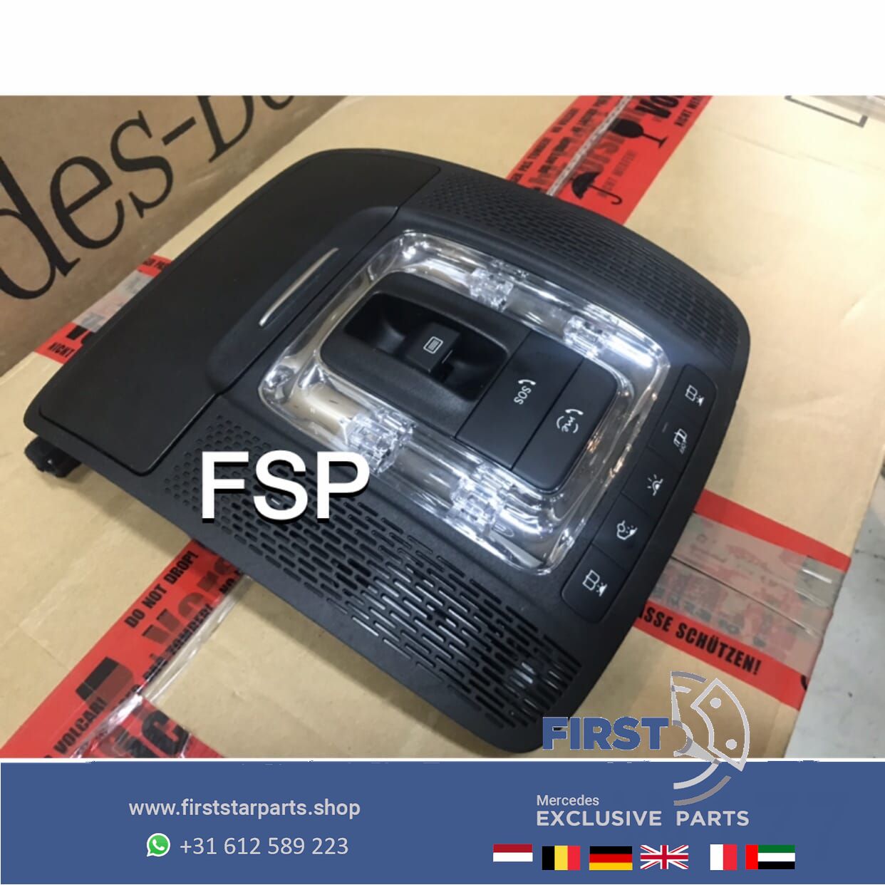W177 V177 DAKBEDIENING SCHAKELAAR 2018-2021 ZWART DAK LICHT panoramic roof usado en Menorca