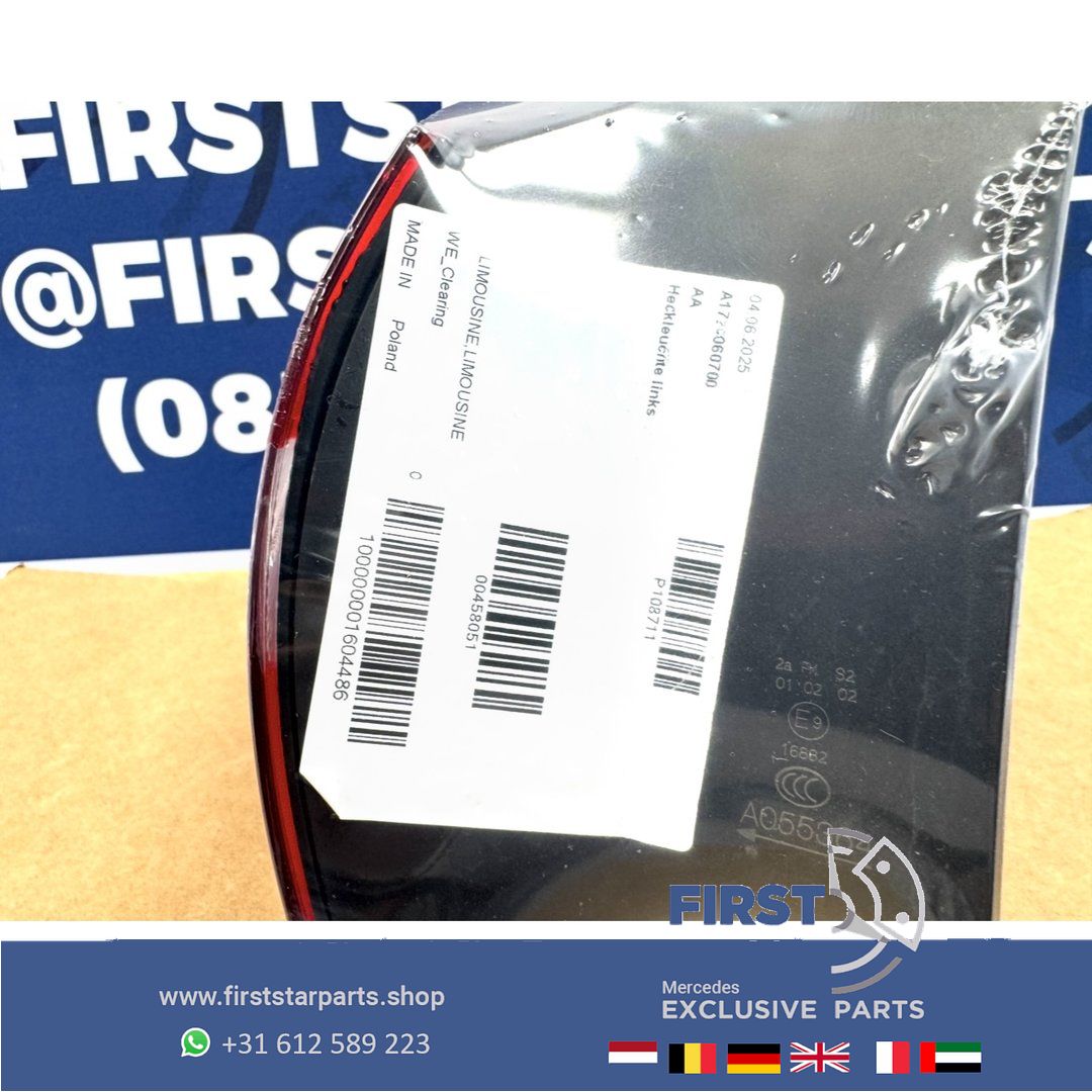 W177 A Clase LED ACHTERLICHT LINKS A1779060700 originalinalINEEL Mercedes 2018-2023 tail light single usado en Menorca foto 4