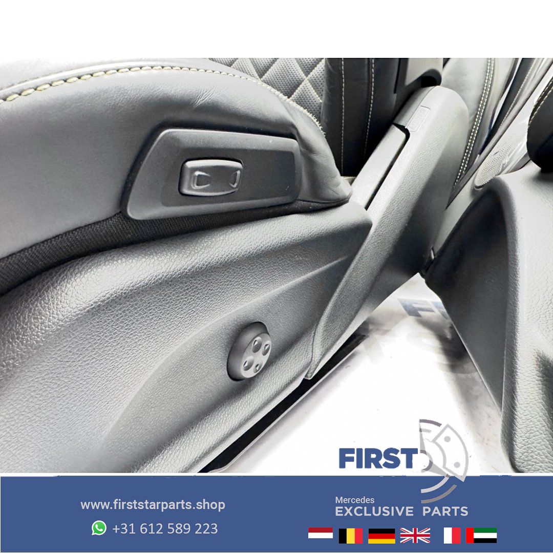 W253 GLC 63 AMG COUPÉ interieur Mercedes C253 GLC63 stoelen Edition 1 bekleding completo GLC63S PERFORMANCE INTERIEUR GELE STIK RECARO SITZE SEATS EDITION 1 chairs and bench usado en Menorca foto 19