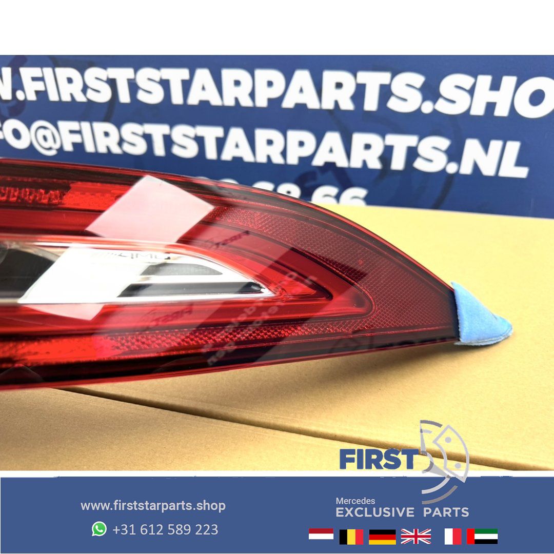 W290 AMG GT LED ACHTERLICHT RECHTS A2909060200 originalinalINEEL Mercedes 2018-2026 X290 GT 4 DOOR COUPÉ AMG RECHTER LAMP A 290 906 02 00 HINTERN RUCK LICHT REAR LIGHT GT43 GT53 GT63 GT63s tail light single usado en Menorca foto 6