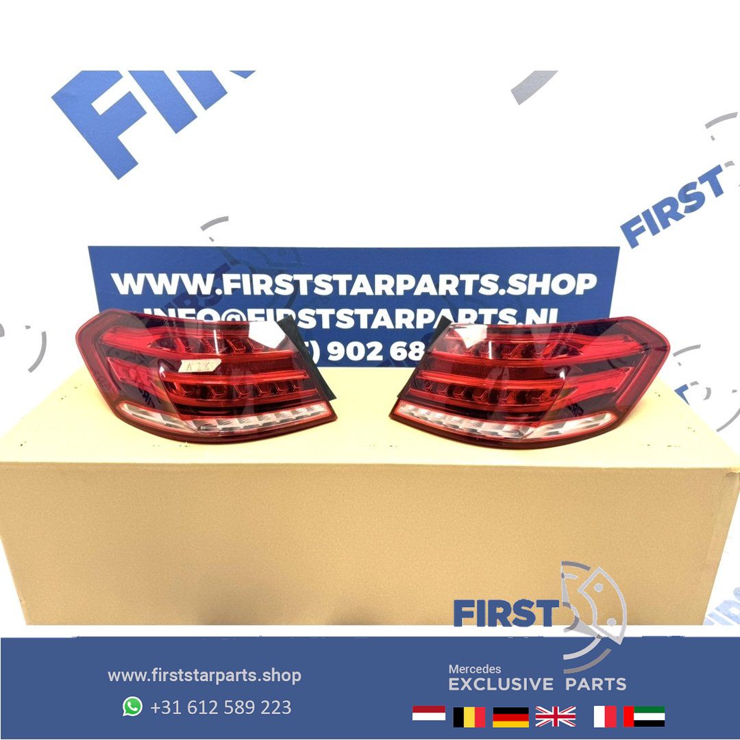W212 LED ACHTERLICHTEN SET FACELIFT E Clase LINKS RECHTS E63 AMG Mercedes EClase 2012-2016 originalINEEL ACHTERLICHT A2129060703 + A2129060803 tail light glass left and right usado en Menorca