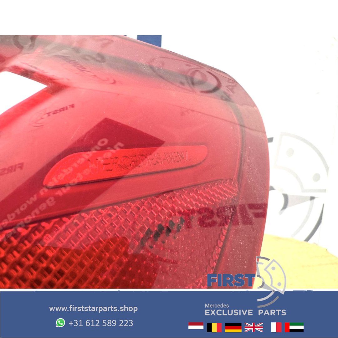 W117 X117 CLA LED achterlicht SET links rechts PRE FACELIFT originalineel Mercedes 2013-2019 tail light left and right usado en Menorca foto 9