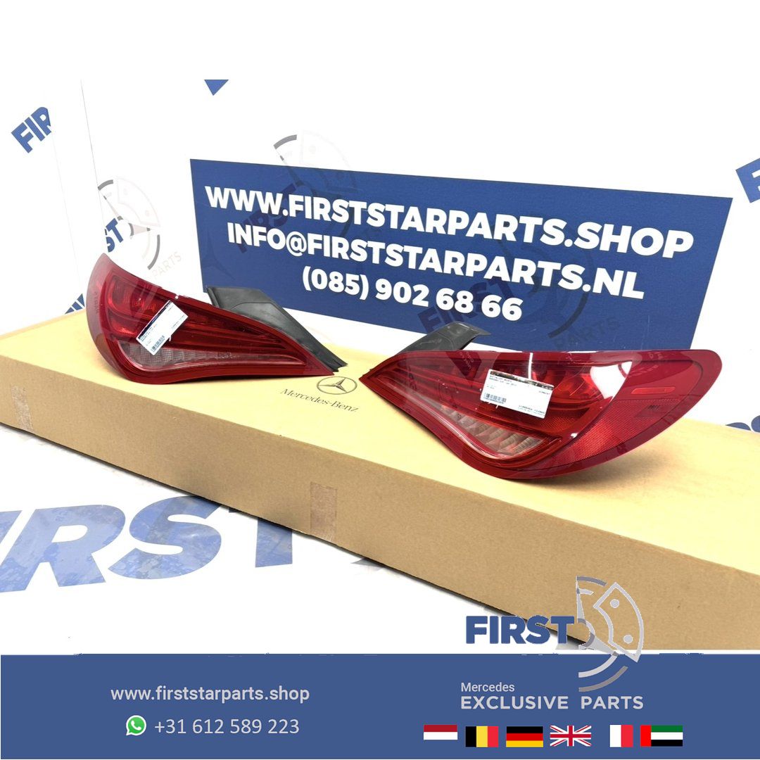 W117 X117 CLA LED achterlicht SET links rechts PRE FACELIFT originalineel Mercedes 2013-2019 tail light left and right usado en Menorca foto 3