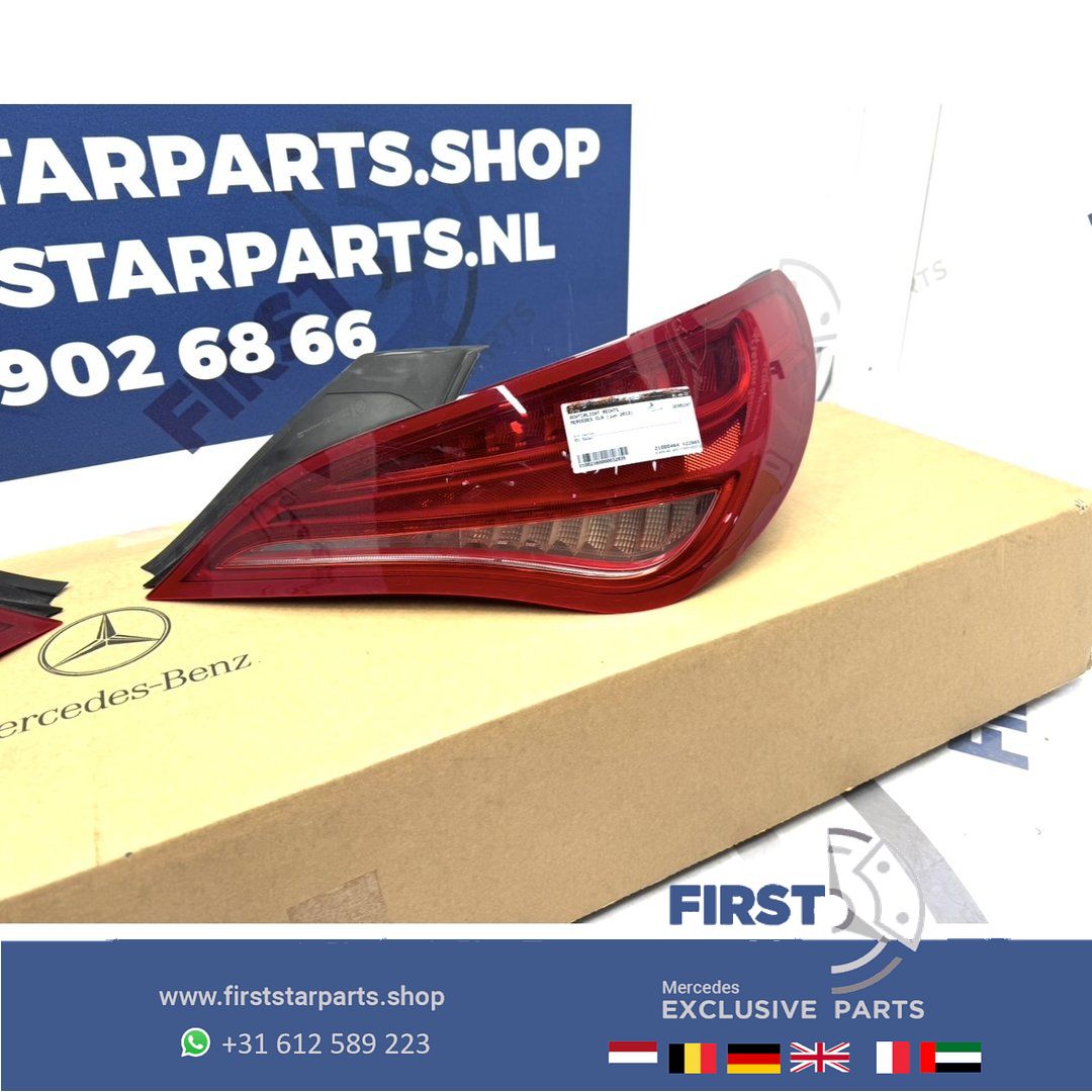 W117 X117 CLA LED achterlicht SET links rechts PRE FACELIFT originalineel Mercedes 2013-2019 tail light left and right usado en Menorca foto 5