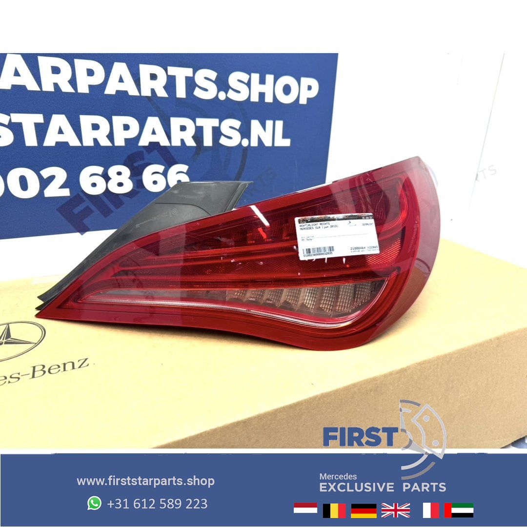 W117 X117 CLA LED achterlicht SET links rechts PRE FACELIFT originalineel Mercedes 2013-2019 tail light left and right usado en Menorca foto 8