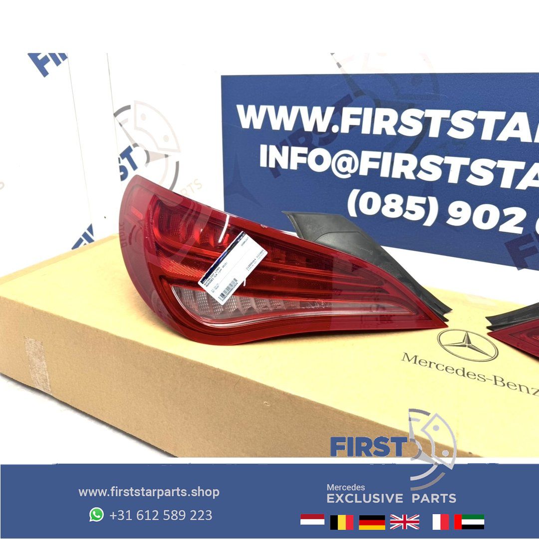 W117 X117 CLA LED achterlicht SET links rechts PRE FACELIFT originalineel Mercedes 2013-2019 tail light left and right usado en Menorca foto 4