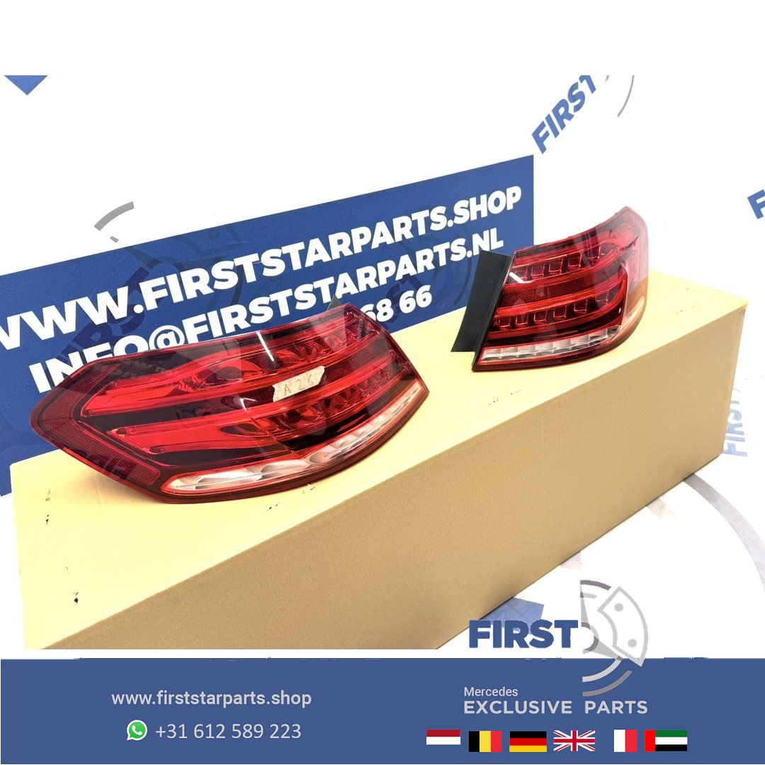 W212 LED ACHTERLICHTEN SET FACELIFT E Clase LINKS RECHTS E63 AMG Mercedes EClase 2012-2016 originalINEEL ACHTERLICHT A2129060703 + A2129060803 tail light glass left and right usado en Menorca