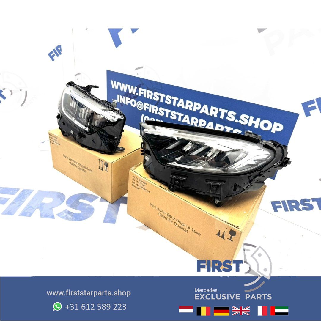 W254 GLC LED KOPLAMPEN SET High Performance X254 C254 LINKS + RECHTS 2021-2026 originalINEEL A2549061500 + A2549061600 SCHEINWERFER HEADLIGHT KOPLAMP SET GLC43 GLC63 GLC63s AMG headlight left and right usado en Menorca foto 2