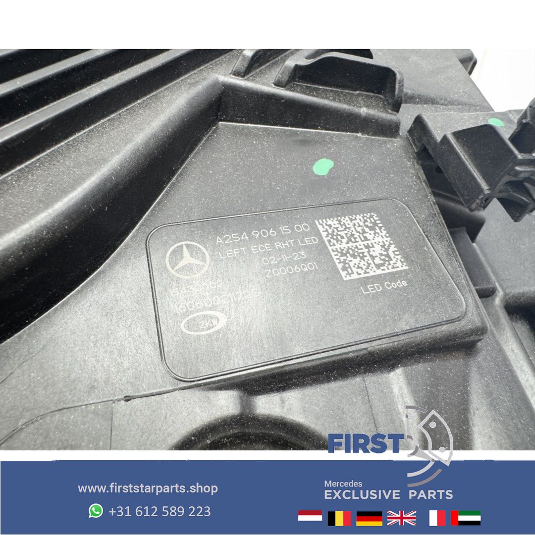 W254 GLC LED KOPLAMPEN SET High Performance X254 C254 LINKS + RECHTS 2021-2026 originalINEEL A2549061500 + A2549061600 SCHEINWERFER HEADLIGHT KOPLAMP SET GLC43 GLC63 GLC63s AMG headlight left and right usado en Menorca foto 12