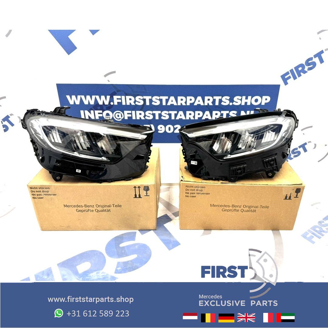 W254 GLC LED KOPLAMPEN SET High Performance X254 C254 LINKS + RECHTS 2021-2026 originalINEEL A2549061500 + A2549061600 SCHEINWERFER HEADLIGHT KOPLAMP SET GLC43 GLC63 GLC63s AMG headlight left and right usado en Menorca