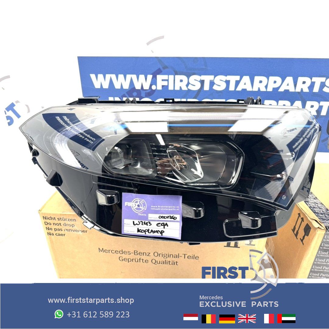 X243 KOPLAMP SET EQB W243 HIGH PERFORMANCE LED koplampen originalineel 2021-2026 EQ B Clase links rechts SET A2439062801 / A2439060100 HEADLIGHT SCHEINWERFER LAMPEN EQB250 EQB300 EQB350 headlight left and right usado en Menorca foto 4