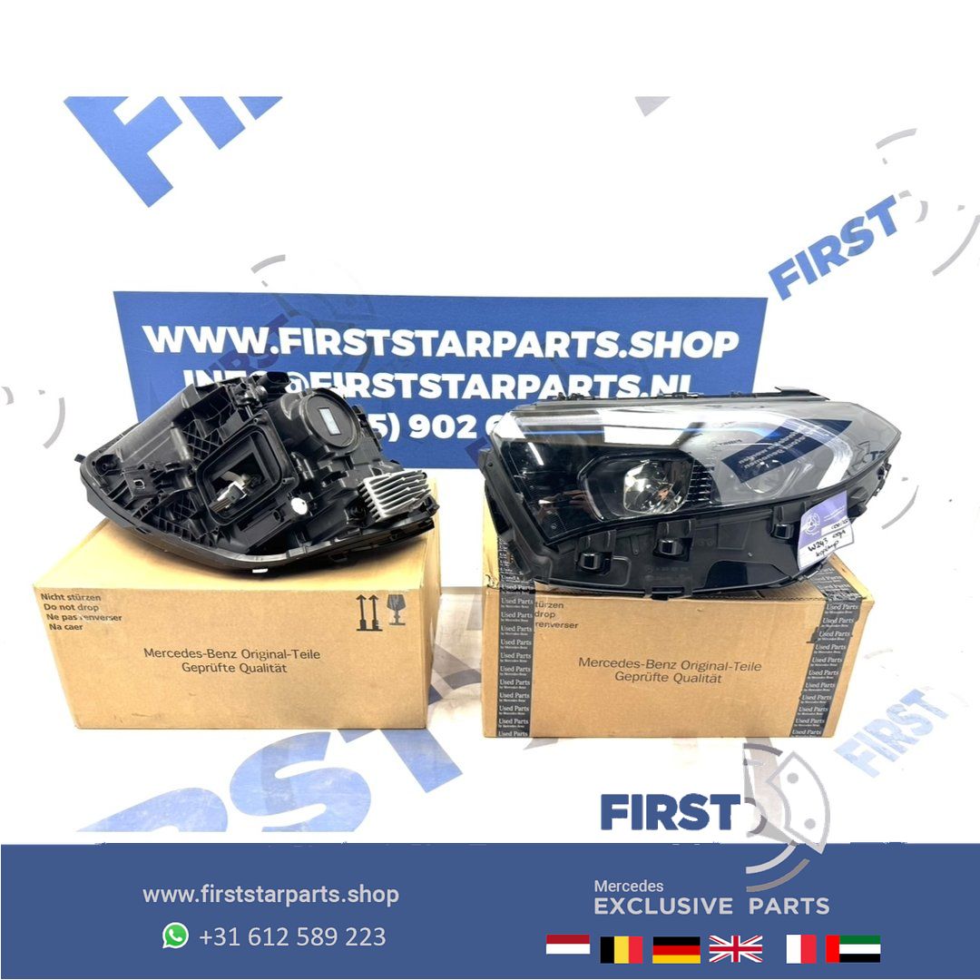 X243 KOPLAMP SET EQB W243 HIGH PERFORMANCE LED koplampen originalineel 2021-2026 EQ B Clase links rechts SET A2439062801 / A2439060100 HEADLIGHT SCHEINWERFER LAMPEN EQB250 EQB300 EQB350 headlight left and right usado en Menorca foto 16