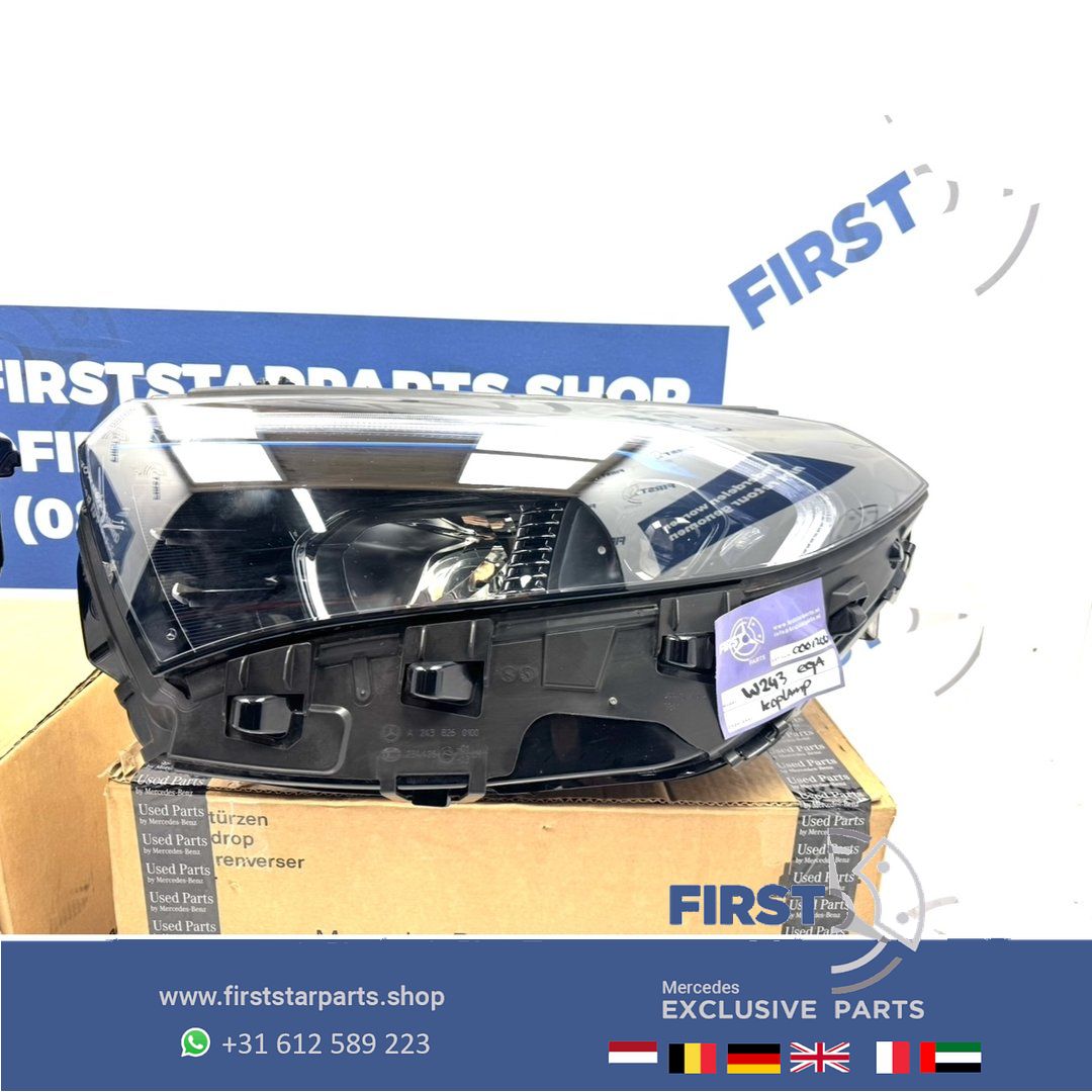 X243 KOPLAMP SET EQB W243 HIGH PERFORMANCE LED koplampen originalineel 2021-2026 EQ B Clase links rechts SET A2439062801 / A2439060100 HEADLIGHT SCHEINWERFER LAMPEN EQB250 EQB300 EQB350 headlight left and right usado en Menorca foto 5