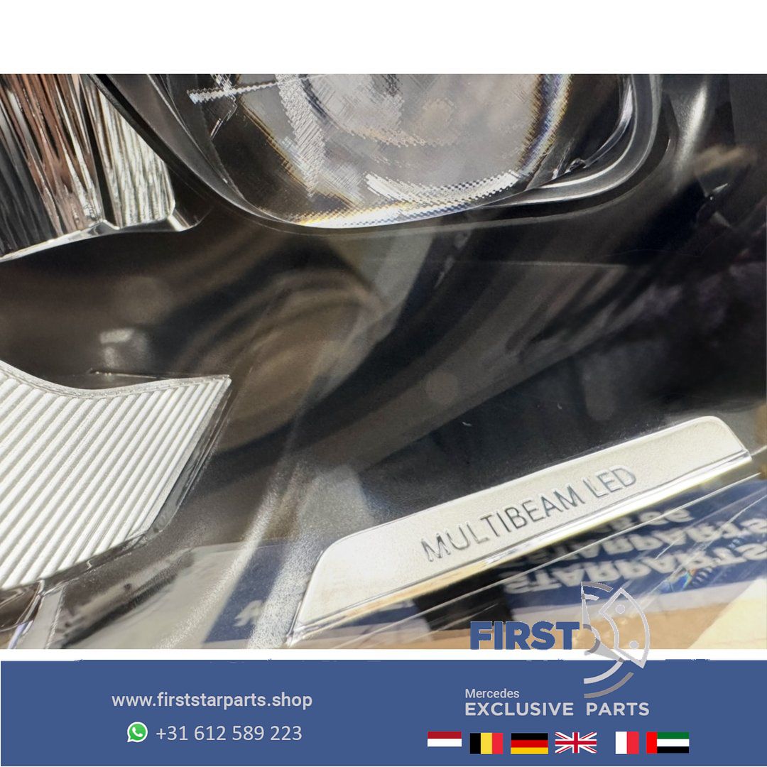 A1679065111 W167 GLE KOPLAMP LINKS MULTIBEAM originalineel Mercedes 2018-2023 V167 C167 LINKER LED LAMP A 167 906 51 11 GLE53 GLE63s head lamp single usado en Menorca foto 5