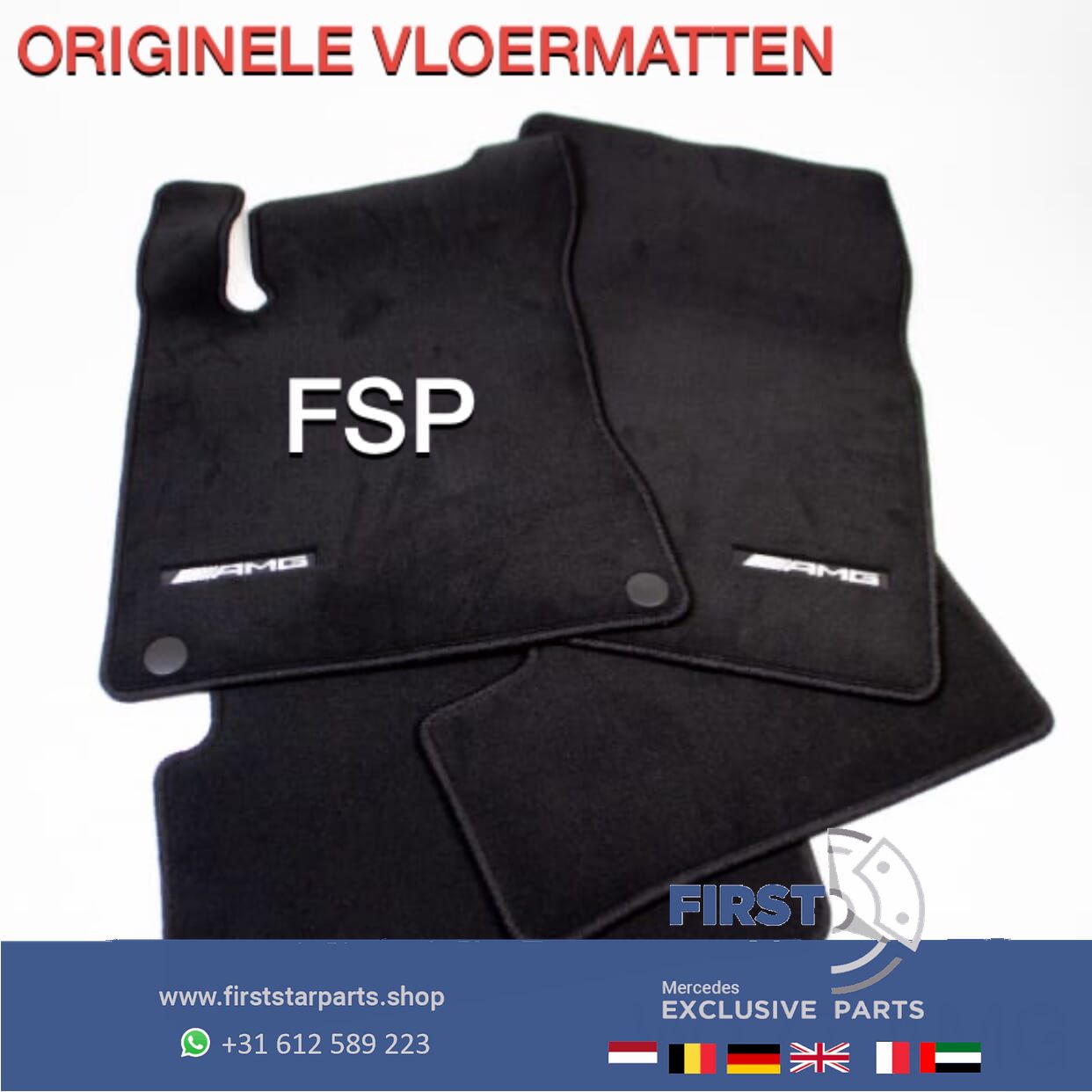 W177 AMG VLOERMATTEN Mercedes A Clase A35 A45 2018-2021 carpeting usado en Menorca