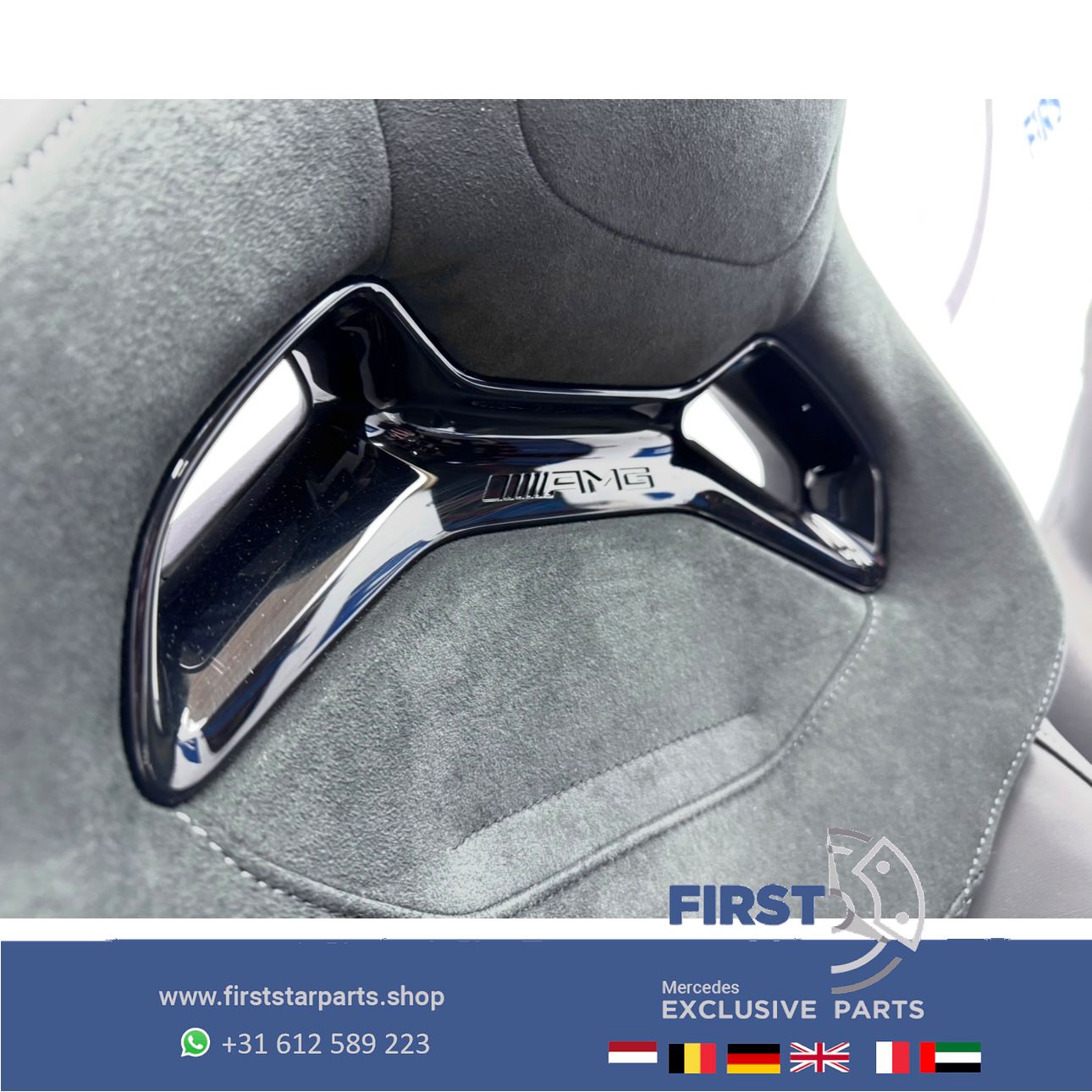 W206 C63 AMG KUIPSTOELEN SET C63s E PERFORMANCE S206 STOELEN interieur Mercedes C Clase 2022-2027 PERFORMANCE ZETELS A2065403452 BEKLEDING SITZE seat single usado en Menorca foto 5