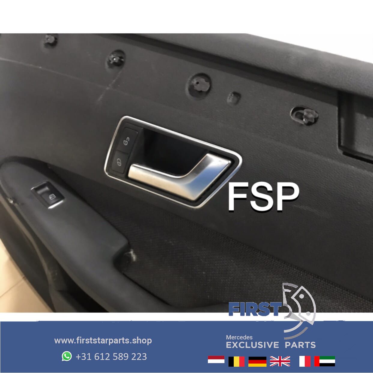 W212 DEURPANEEL Mercedes E Clase DEUR PANEEL KAART door upholstery door panel single usado en Menorca foto 2