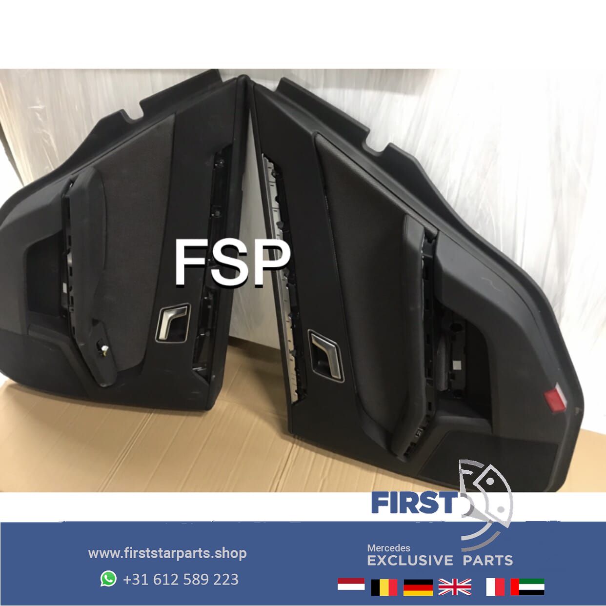 W212 DEURPANEEL Mercedes E Clase DEUR PANEEL KAART door upholstery door panel single usado en Menorca foto 2