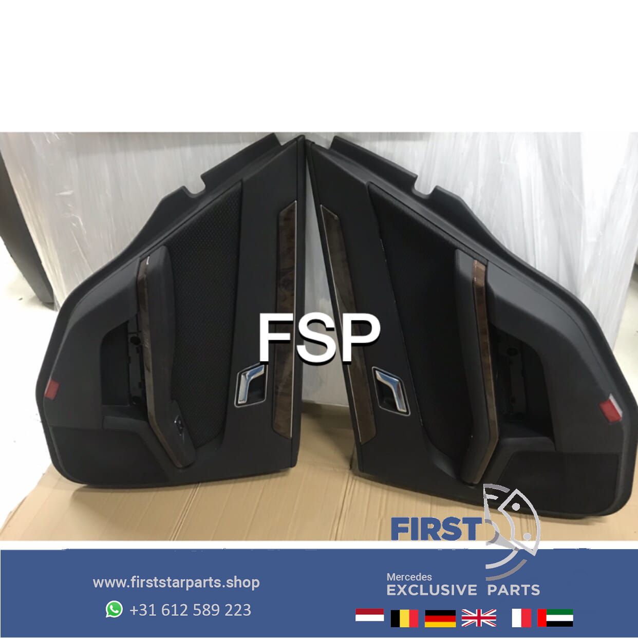 W212 DEURPANEEL Mercedes E Clase DEUR PANEEL KAART door upholstery door panel single usado en Menorca foto 3